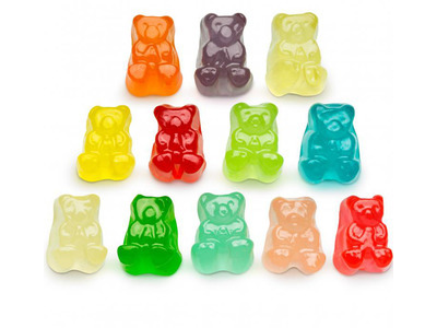 12 Flavor Gummi Bear Cubs 4/5lb